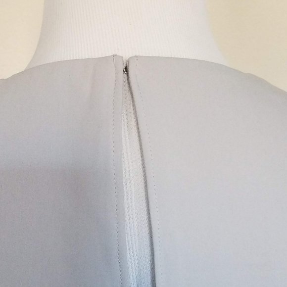 Rachel Roy Grey Sleeveless Top with Beaded Sequin Detail Size XS - Picture 8 of 10